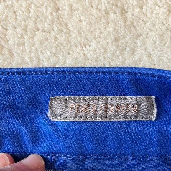 Melissa McCarthy Blue Pencil Dress Pants Size 22W - Picture 13 of 17